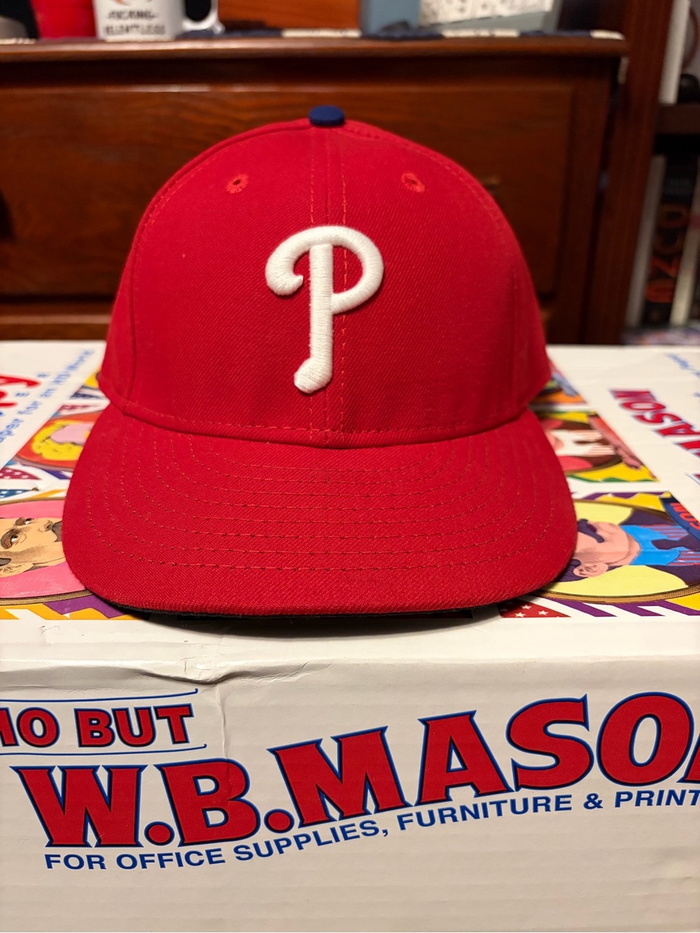 Philadelphia Phillies Fitted Hat - Size 7 1/4
